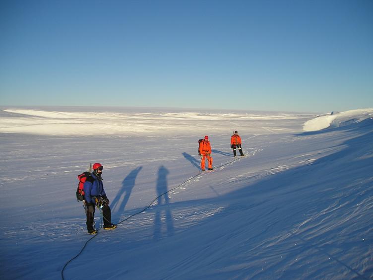 Returning to camp as an Alpine four