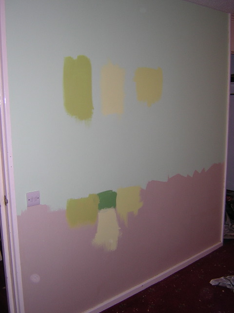Colour Error & subsequent samples in living room