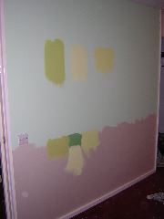 Colour Error & subsequent samples in living room