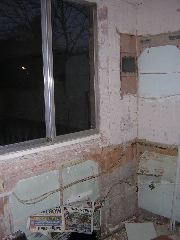 Kitchen entirely deconstructed