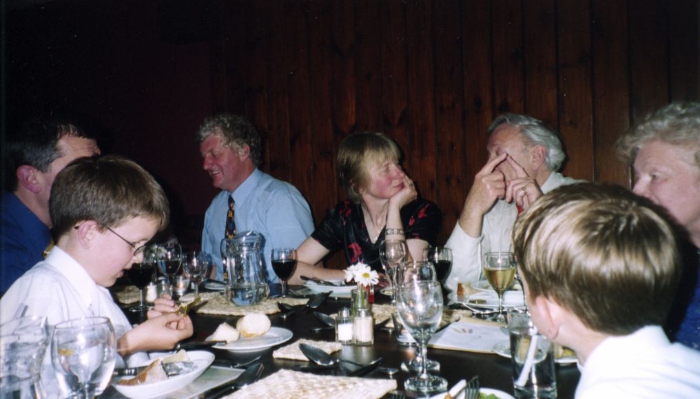 Dinner - Tom, Martin, Cecelia, Michael